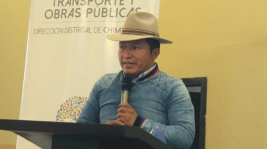 Quishpe fue condenado por tráfico de influencias en su periodo como alcalde del municipio de Guamote / Foto: cortesía