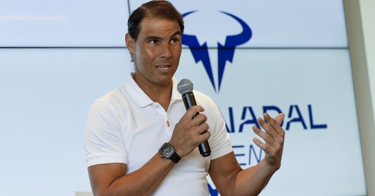 Nadal sufre una lesión en el psoas de la pierna izquierda y no juega torneo alguno desde que sintió la lesión en el pasado Abierto de Australia, en enero/ Foto: cortesía EFE