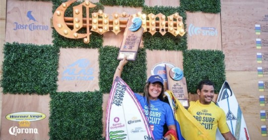 En el campeonato celebrado este fin de semana en la playa Middles se entregaron premios por una cuantía de 47.000 dólares, el primer premio fue de 10.000 dólares / Foto: cortesía Twitter Mimi Barona