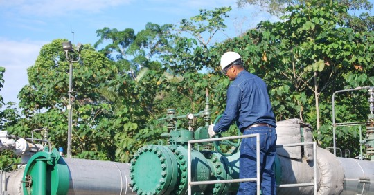 La compañía estatal recuerda en su comunicado que este lunes el Bloque 43-ITT ha alcanzado una producción de 58.000 barriles de petróleo / Foto: EFE