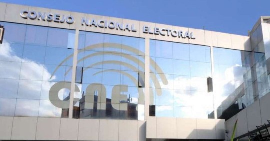 El CNE solicitó jornada laboral libre el 6 de febrero / Foto: Cortesía CNE