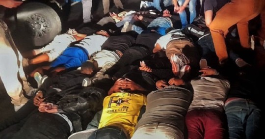 Los sospechosos, entre los que también se incluyen dos extranjeros, pertenecerían a una banda delictiva identificada como "Los choneros” / Foto: cortesía Fiscalía General