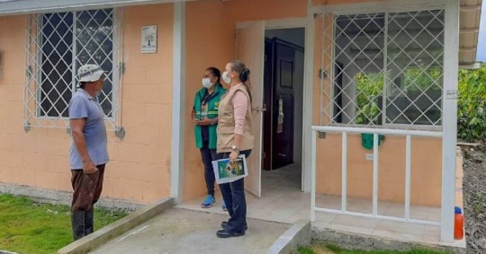 Se construirán viviendas para la relocalización de personas damnificadas / Foto: cortesía Miduvi