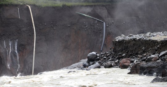 Hace un año se derramaron 15.000 barriles en la Amazonía / Foto: El Oriente