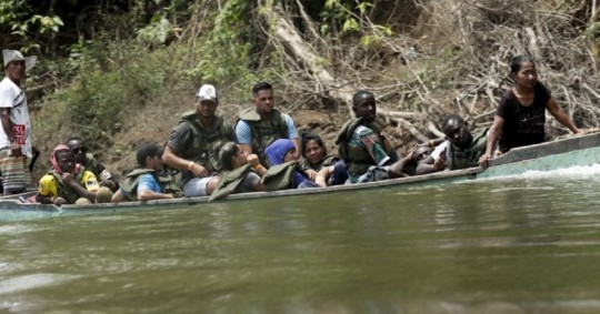 Los migrantes eran de Venezuela, Ecuador, Colombia, China, Bangladesh y Perú / Foto: cortesía