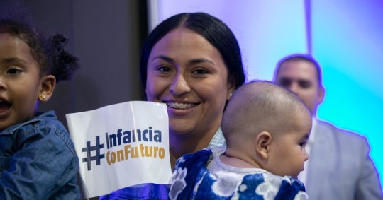 62.000 madres se benefician del Bono Infancia con Futuro / Foto: cortesía de la Secretaría Técnica Ecuador Crece Sin Desnutrición Infantil/ Foto: cortesía
