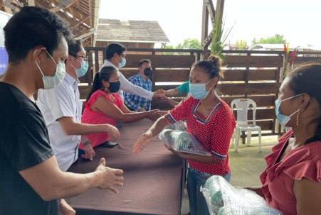 Recibieron kits de poda con herramientas e insumos para la elaboración de bioles orgánicos. / Foto: Cortesía Ministerio de Agricultura