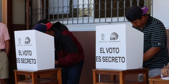 Para jóvenes de 16 y 17 años la facultad de ejercer el voto es opcional/ Foto: cortesía CNE