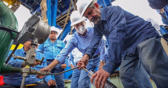 Petroecuador espera producir 50 mil barriles adicionales del área de Ishpingo / Foto: cortesía Petroecuador