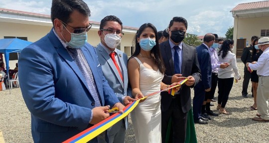 El Centro ‘Soraya Vásquez’ fue inaugurado en El Pangui / Foto: MIES