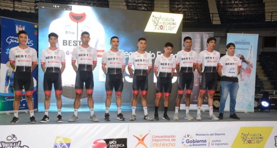 La Vuelta Ciclística al Ecuador contará con 14 equipos / Foto: cortesía ministerio de Deportes