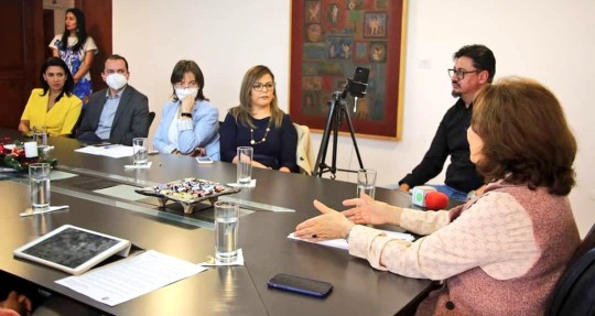 La ministra apuntó que el aislamiento y distanciamiento afectó el tejido social y destacó el proceso de vacunación como puntal para retomar las actividades / Foto: cortesía minsiterio de Cultura