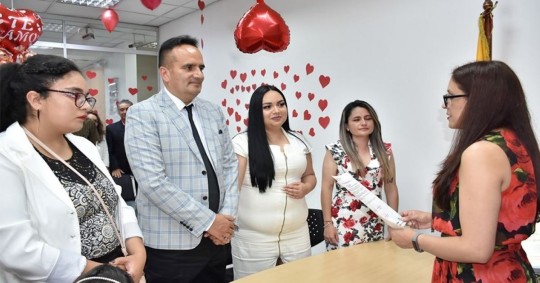 Además, en enero se realizaron 3.870 bodas a nivel nacional; y, durante el 2022, más de 50 mil / Foto: cortesía Registro Civil 