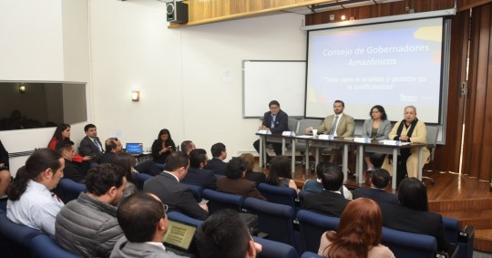 Entre los principales temas que se abordaron fueron: seguridad, situación vial, minería ilegal, migración…/ Foto: cortesía Ministerio de Gobierno 