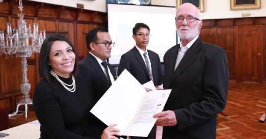 La ceremonia tuvo lugar en los salones de la Cancillería / Foto: cortesía Cancillería