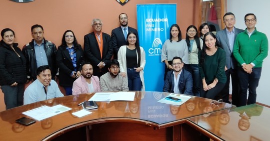 Firmaron un convenio de cooperación interinstitucional/ Foto: cortesía Cámara de Minaría