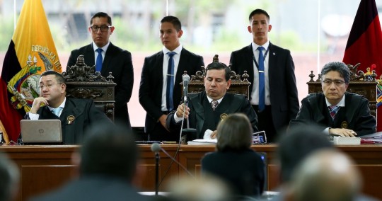 Corte Nacional resolvió que su presidente no cometió negligencia en caso Correa / Foto: EFE