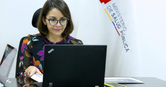 Ministra de Salud alerta sobre un ligero incremento de casos de covid en el país / Foto: cortesía Ministerio de Salud