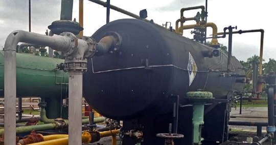 La finalidad es enviar por esta infraestructura de transporte el gas de los separadores que proviene de la actividad propia de exploración y producción / Foto: cortesía Petroecuador