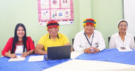  Llori y Santi llegaron a acuerdos con la Confeniae – El Oriente / Foto: cortesía Secretaría Técnica de la Circunscripción Territorial Especial Amazónica