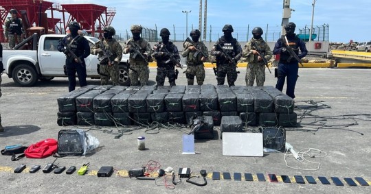 El destino de la droga era Centroamérica / Foto: cortesía Policía Nacional 