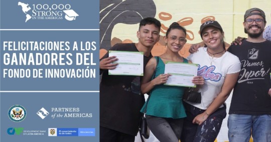 Los ganadores fueron seleccionados de una convocatoria de la comunidad Andina / Foto: cortesía Embajada de Estados Unidos 