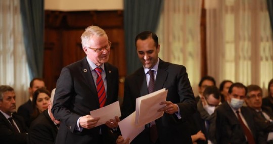El anuncio fue realizado con motivo del sexuagésimo aniversario de la cooperación al desarrollo entre ambos países / Foto: cortesía Cancillería