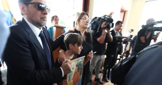 Sarauz aseguró que el "Estado tiene que dar muchas respuestas de lo que pasó" y denunció una falta de medidas de protección contra el que aún era su esposo / Foto : EFE