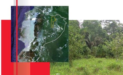 Area de concesión Petroecuador – Texaco Petroleum Company (Texpet) en la Amazonía ecuatoriana