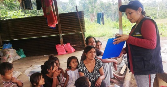 La transferencia será de $ 240 por una sola vez a familias vulnerables / Foto: cortesía MIES