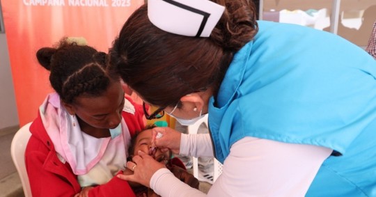 Se busca eliminar del país el sarampión, rubeola y poliomielitis / Foto: cortesía Ministerio de Salud