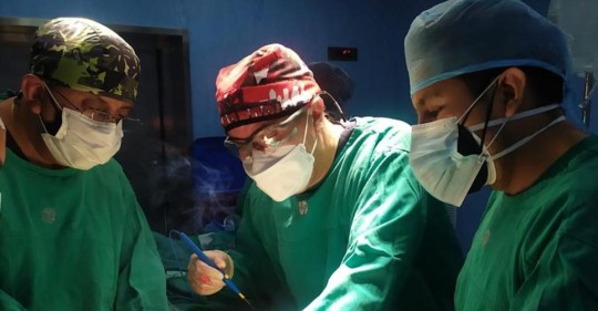Dos niños recibieron trasplante de riñón en el Hospital Baca Ortiz / Foto: cortesía Ministerio de Salud
