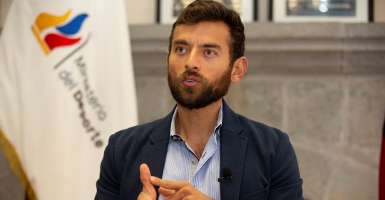 Sebastián Palacios: Deporte en Ecuador vive "momento ideal" / Foto: EFE