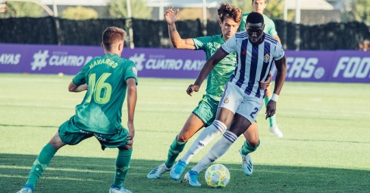 Stiven Plaza Castillo pone fin a su etapa en el Real Valladolid, equipo al que se incorporó a inicios del 2019 / Foto: cortesía Real Valladolid