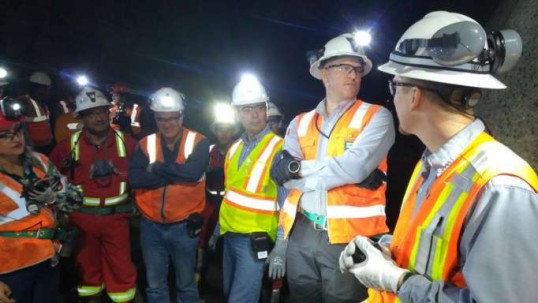 PAGO. La empresa concesionaria ha pagado 65 millones en regalías anticipadas. Foto: La Hora