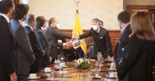 Lasso disfruta de aprobación del 74,1 % en primeros 100 días de gobierno / Foto: cortesía Presidencia