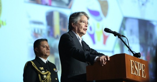Lasso comunicó a las autoridades del país anfitrión que no podrá acudir al encuentro "por razones de política interna" / Foto: cortesía Presidencia
