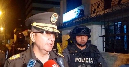 El general de la Policía Pablo Ramírez, indicó que algunos de los detenidos registran antecedentes como extorsión, robo y asesinato / Foto: cortesía Policía Nacional 