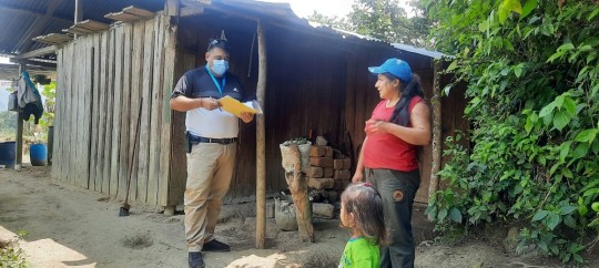 El MIES constata los servicios de desarrollo infantil en Palanda / Foto: cortesía MIES