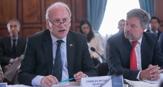 En 2021, ambos establecieron 10 compromisos de los cuales se han cumplido alrededor de un 80 % / Foto: cortesía Cancillería