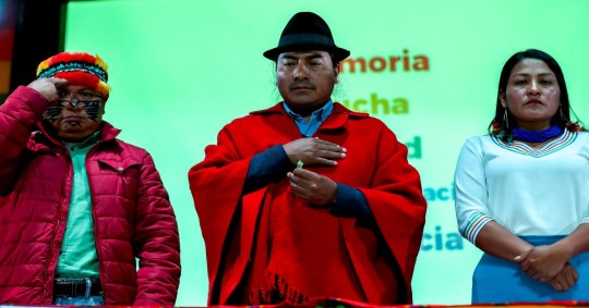 La mayor organización social del país llamó a sindicatos y otros sectores populares a apoyar la jornada de movilizaciones del próximo 8 de marzo / Foto: EFE