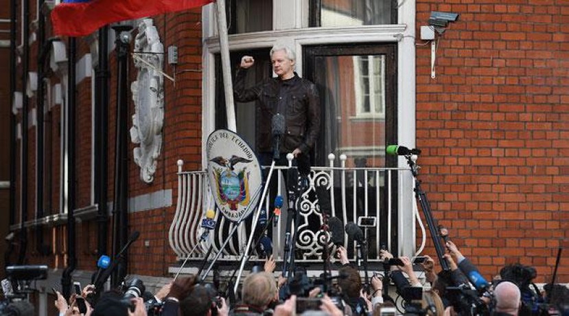 El Gobierno ecuatoriano ha restringido desde el  28 de marzo de 2018 el acceso a las comunicaciones al periodista y fundador de WikiLeaks, Julian Assange. Foto: El Comercio