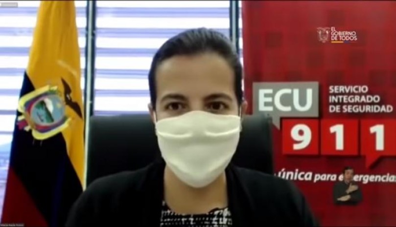 María Paula Romo es la encargada de entregar las cifras diarias de contagiados. María Paula Romo es la encargada de entregar las cifras diarias de contagiados.