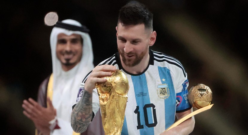 Messi se impu so al patinador colombiano Brayan Carreño y al futbolista brasileño Richarlison de Andrade / Foto: EFE Messi se impu so al patinador colombiano Brayan Carreño y al futbolista brasileño Richarlison de Andrade / Foto: EFE