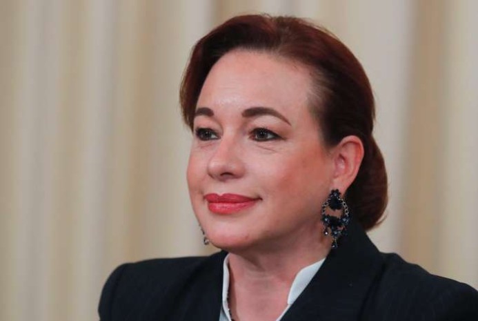 María Fernanda Espinosa es una de las ministras más cuestionadas del actual Régimen. Foto: La Hora