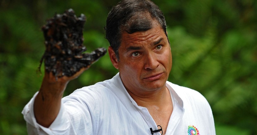 La “mano sucia”  de Chevron / Foto: Juicio Crudo