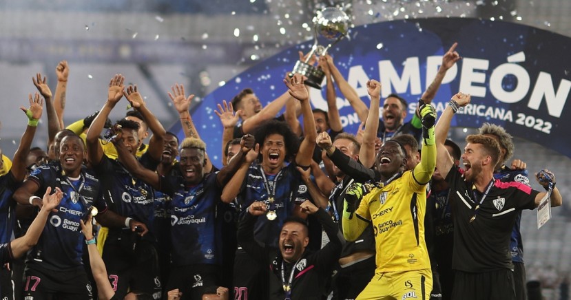El Independiente del Valle ha reforzado la base de equipo con la que ganó la Copa Sudamericana de 2022, en busca de la hazaña en febrero próximo por el título de la Recopa Sudamericana / Foto: EFE