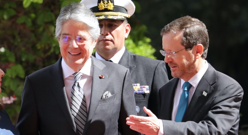 Lasso se reúne con presidente israelí e insta a fortalecer relación bilateral / Foto; EFE Lasso se reúne con presidente israelí e insta a fortalecer relación bilateral / Foto; EFE
