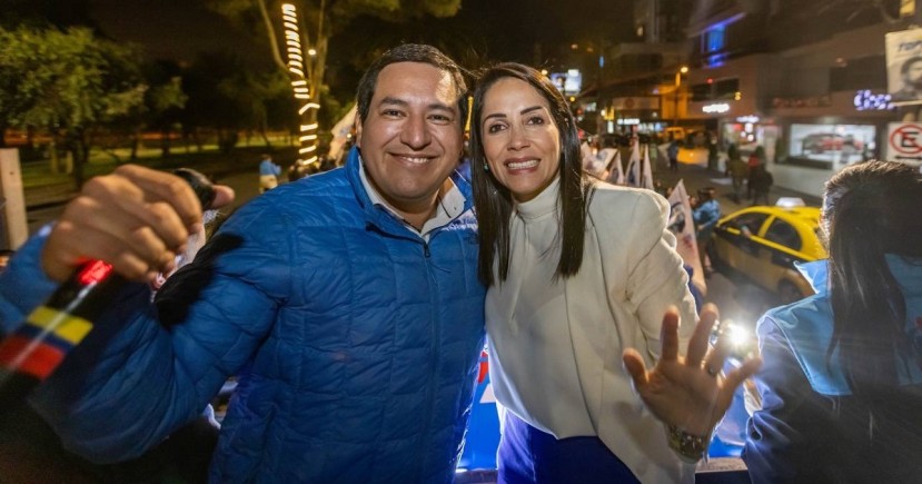 En las elecciones del 2021 cayó en segunda vuelta frente a Guillermo Lasso/ Foto: cortesía Andrés Arauz En las elecciones del 2021 cayó en segunda vuelta frente a Guillermo Lasso/ Foto: cortesía Andrés Arauz