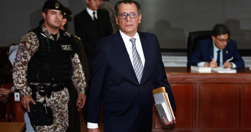 Glas vuelve a la cárcel de Ecuador tras anularse el habeas corpus / Foto: EFE
